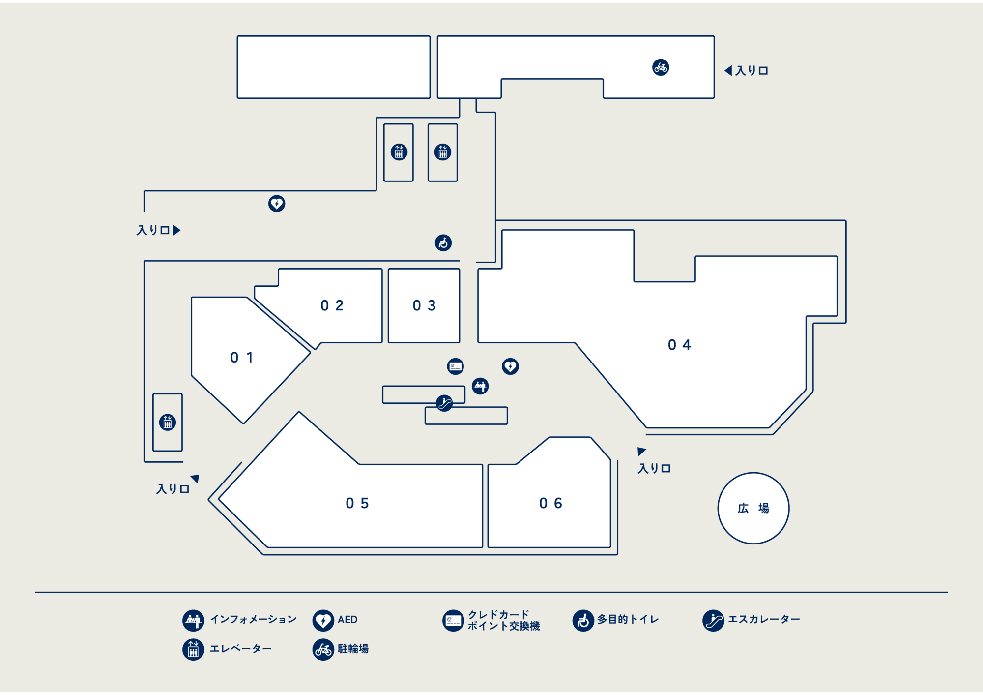 1Fフロアマップ